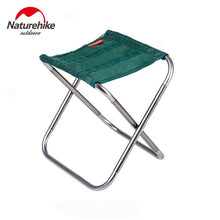 Load image into Gallery viewer, Naturehike Chair Stool Folding Chair Outdoor Aluminium Alloy Fishing Chair Portable Hiking outdoor backrest Ultralight Barbecue