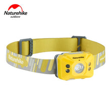 Load image into Gallery viewer, Naturehike Outdoor LED Koplamp Portable Headlamp 4 Modes Induction Switch Ultralight Waterproof Camping Running Hiking Uses