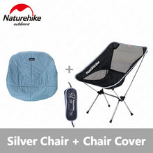 Load image into Gallery viewer, NatureHike New Upgrade Fishing Chair Portable Folding Moon Chair Camping Hiking Gardening Barbecue Chair Folding Stool