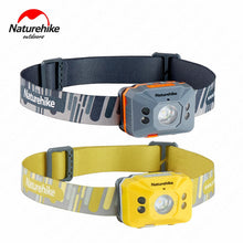 Load image into Gallery viewer, Naturehike Outdoor LED Koplamp Portable Headlamp Induction Switch Ultralight Waterproof Camping Running Hiking Uses NH17G025-D