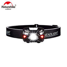Load image into Gallery viewer, Naturehike 500 Lumens  LED Headlamp - Rechargeable  Lightweight with Portable Pouch Best Headlight for Camping Hiking NH18LHL2-B