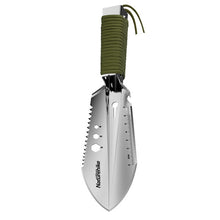 Load image into Gallery viewer, Naturehike 2020 New Camping Stainless Steel Multi-function Soldier Shovel Outdoor Hiking Digging Stainless Steel Picnic Shovel