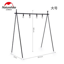 Load image into Gallery viewer, Naturehike Camping Eequipment Hanging Rack 500g Aluminum Alloy Triangle Travel hiking Shelf Hanger Outdoor Picnic Triangle Rack