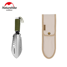 Load image into Gallery viewer, Naturehike 2020 New multifunctional outdoor small shovel hiking digging hand shovel stainless steel trowel shovel