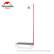 Load image into Gallery viewer, Naturehike Camping Equipment Light Pole 0.23kg Portable Aluminum Alloy Folding Small Lamp Pole Travel Camping Hiking Equipment