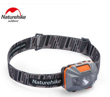 Load image into Gallery viewer, Naturehike USB Charging Portable Mini Flashlight Lantern LED Headlamp Outdoor Waterproof Headlight For Camping Hiking Fishing