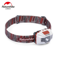 Load image into Gallery viewer, NatureHike-Adjustable 4 Modes Waterproof USB Charge LED Night Fishing Hiking Camping Cycling Headlamp Outdoor Lighting