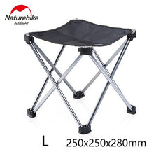Load image into Gallery viewer, Naturehike protable Stool Folding Barbecue Chair Ultralight folding Chairs Camping Hiking outdoor backrest folding chair